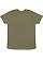 UNISEX FORWARD SHOULDER TEE Ntrl Heather/Vn Military Green Back