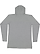 UNISEX LNG SLV RAGLAN HOOD TEE Heather 1