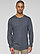 UNISEX LNG SLV FINE JERSEY TEE  Model_Side