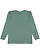 UNISEX LNG SLV FINE JERSEY TEE Basil Back