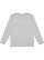 UNISEX LNG SLV FINE JERSEY TEE Heather Back