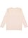 UNISEX LNG SLV FINE JERSEY TEE Natural Heather Back