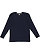 UNISEX LNG SLV FINE JERSEY TEE Navy 