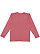 UNISEX LNG SLV FINE JERSEY TEE Rouge Back