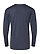Long Sleeve Fine Jersey Shirt Vintage Denim Ghosted Back View