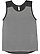 MENS CONTRAST BACK TANK Granite Heather/Vintage Smoke 