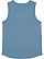 MENS CONTRAST BACK TANK Light Blue/Indigo Back