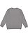 ADULT ELEVATED FLEECE CREW Granite Heather Back