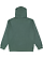 UNISEX FLEECE HOODIE Basil 1