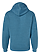 Pullover Fleece Hoodie Bermuda Blackout Ghosted Back View