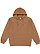 UNISEX FLEECE HOODIE Coyote Brown 