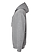 Pullover Fleece Hoodie Granite Heather Ghosted Side View