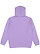 UNISEX FLEECE HOODIE Lavender Back