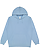 Unisex Pullover Fleece Hoodie Lt. Blue 1