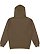 ADULT FLEECE HOODIE Military Green Back