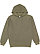 UNISEX FLEECE HOODIE Military Green 