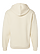 Pullover Fleece Hoodie Natural Ghosted Back View
