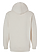 Pullover Fleece Hoodie Natural Heather Ghosted Back View