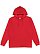 UNISEX FLEECE HOODIE Red 