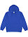 UNISEX FLEECE HOODIE Royal 