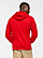 Full Zip Fleece Hoodie Back View