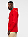 Full Zip Fleece Hoodie Red 1