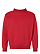 Unisex Mock Neck Fleece Red 1
