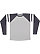 UNISEX GAMEDAY MASHUP LNG SLV Vn Hthr/Vn Navy/Blnded Wht 