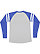 UNISEX GAMEDAY MASHUP LNG SLV Vn Heather/Vn Royal/Blnded Wht Back