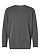 Unisex Vintage Wash Sweatshirt Washed Black Ghosted Front View