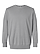 Unisex Vintage Wash Sweatshirt Washed Gray Ghosted Front View