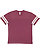 MENS FOOTBALL TEE Vintage Burgundy/Blended White 