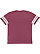 MENS FOOTBALL TEE Vintage Burgundy/Blended White Back