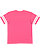 MENS FOOTBALL TEE Vintage Hot Pink/Blended White Back