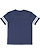 MENS FOOTBALL TEE VN True Navy/Blended White Back