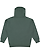UNISEX SIDE POCKET HOODIE Basil 1