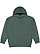 UNISEX SIDE POCKET HOODIE Basil 1