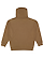 UNISEX LUXURY HEAVY HOODIE Coyote Brown 1