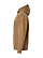 Unisex Luxury Heavy Hoodie Coyote Brown Ghosted Side View