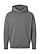 Unisex Luxury Heavy Hoodie Granite Heather Ghosted Front View
