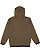 ADULT STATEMENT FLEECE HOODIE Military Green/Black Back